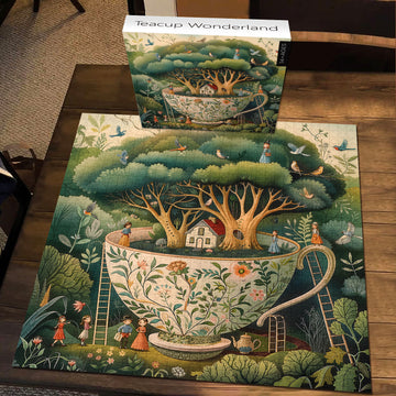 Teetasse Wunderland Jigsaw Puzzle 1000 Stücke